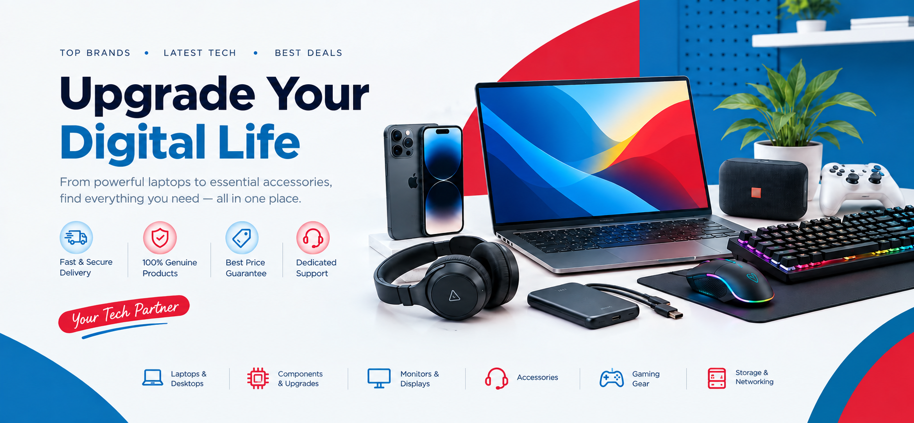 Upgrade your digital life: laptops, components, monitors, accessories and gaming gear at Samanta Computer