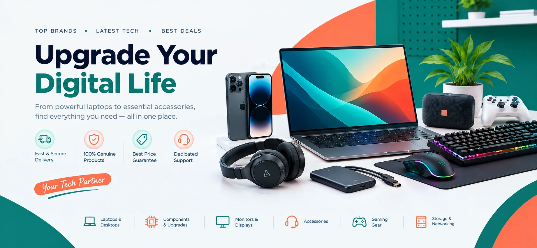 Upgrade your digital life: laptops, components, monitors, accessories and gaming gear at Samanta Computer