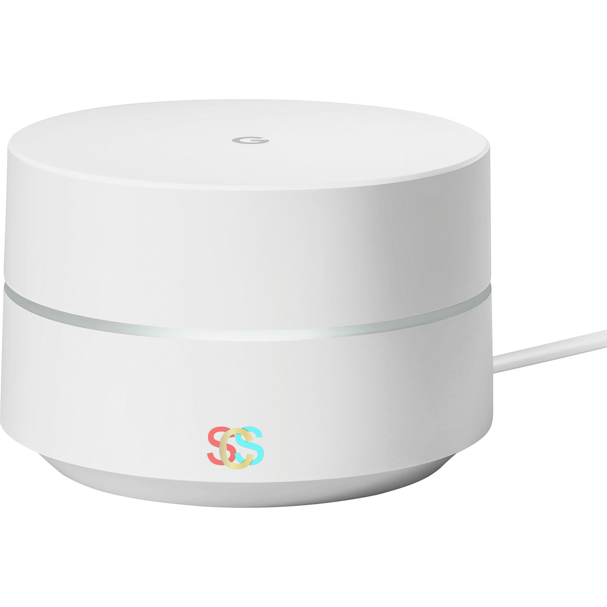 Google Wifi AC1200 Mbps Gigabit Dual-Band Wi-Fi Router (White)