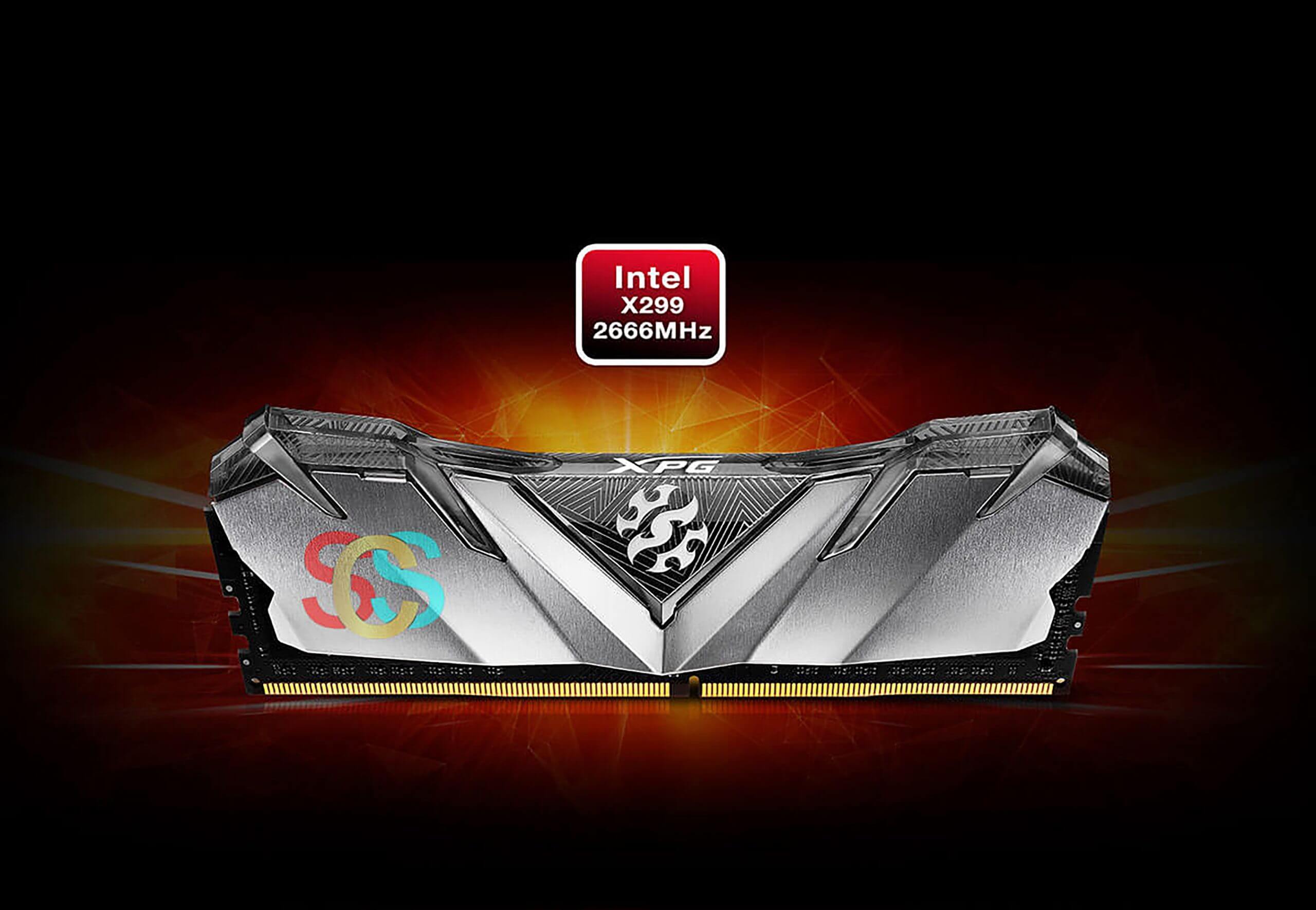 Adata XPG Gammix D30 8GB DDR4 2666MHz Black Heatsink Gaming Desktop RAM