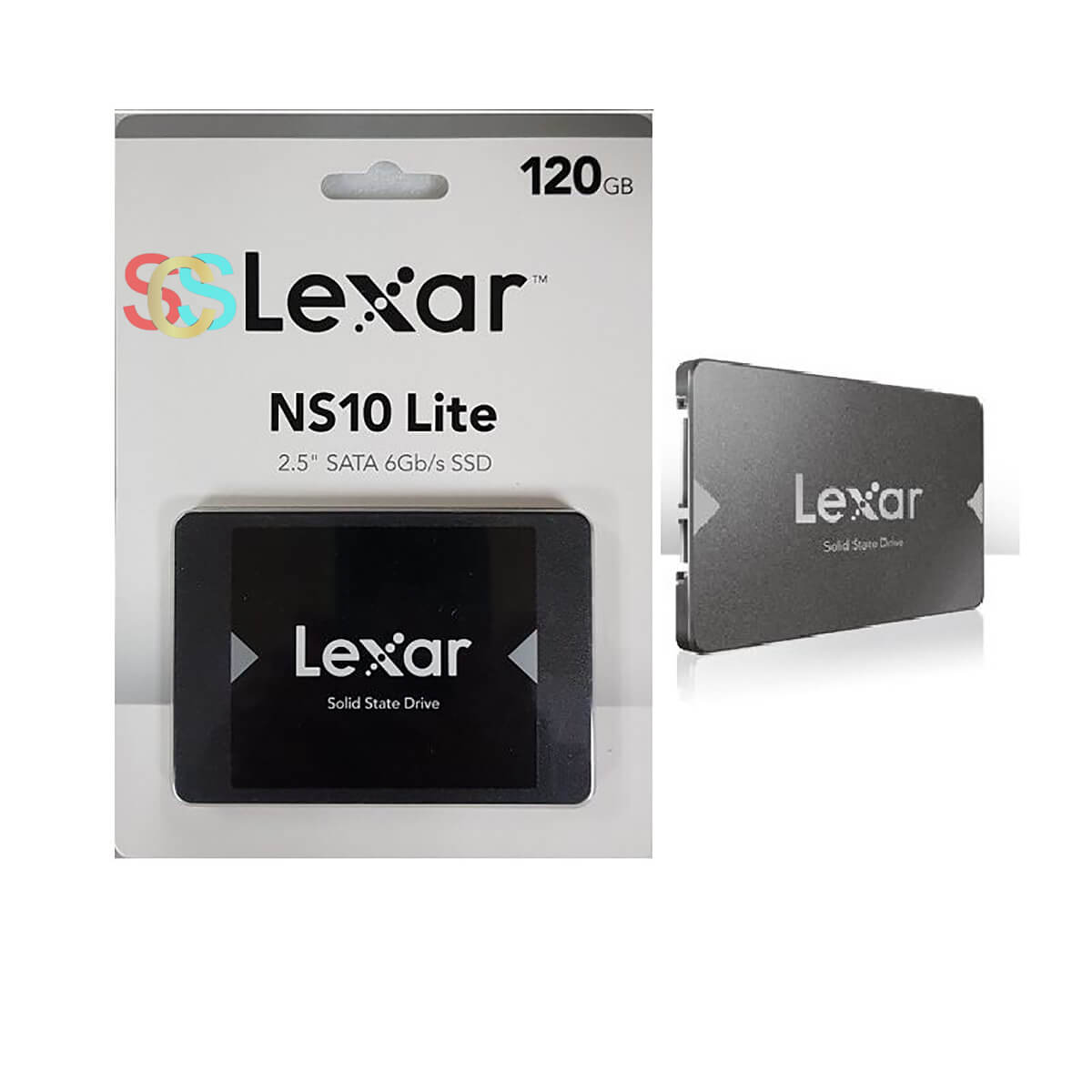 Lexar NS10 Lite 120GB 2.5 inch Gray SATAIII SSD
