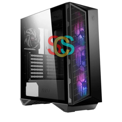 MSI MPG GUNGNIR 110M Mid Tower Black (Tempered Glass Side Window) Gaming Desktop Case