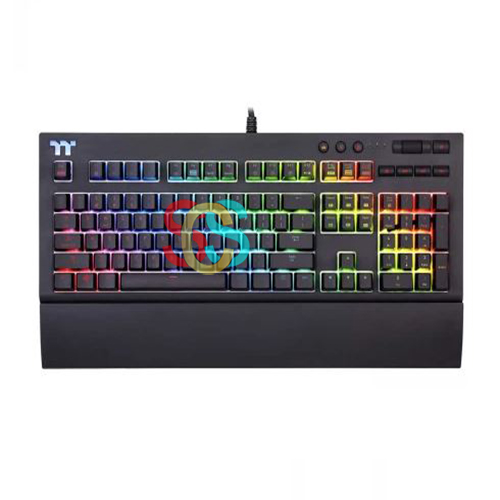 Thermaltake TT Premium X1 RGB Cherry MX Silver Wired Gaming Mechanical Black Keyboard