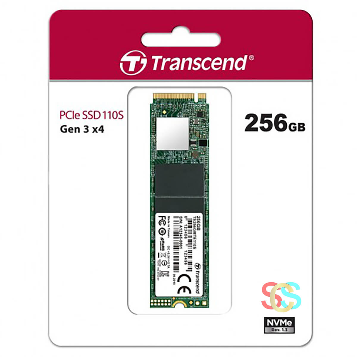 Transcend 220S 256GB M.2 2280 PCIe Gen3 x4 SSD Drive