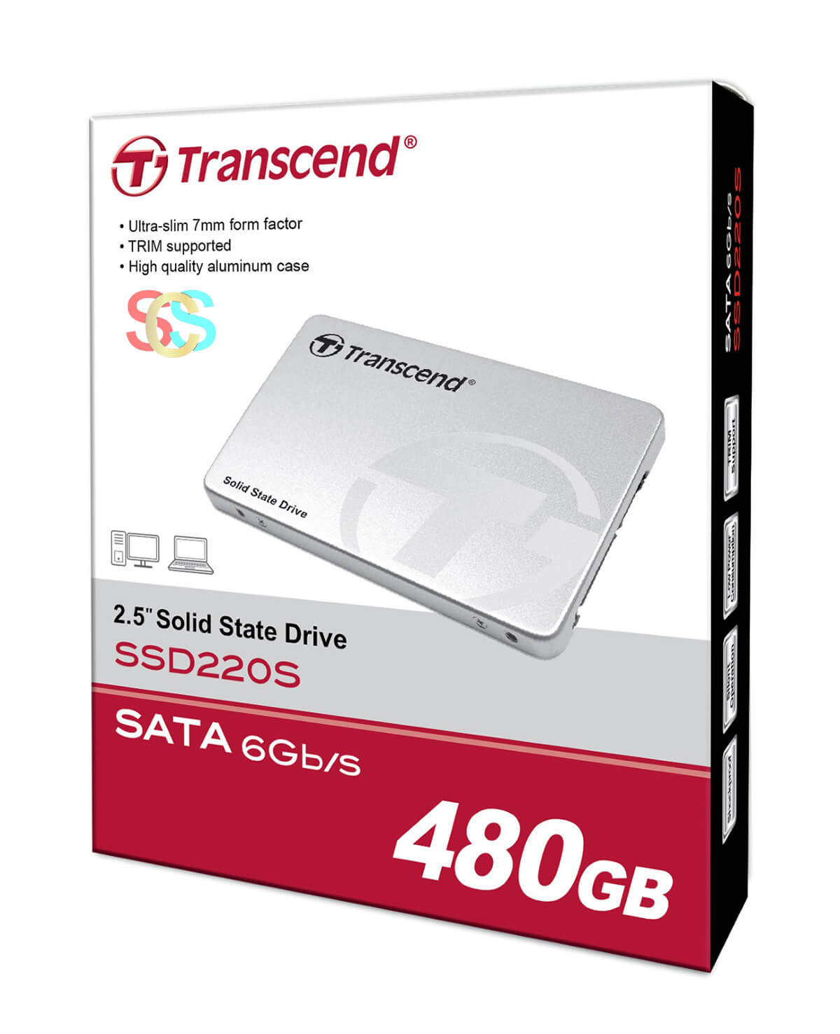 Transcend 220S 480GB 2.5 inch SATAIII SSD