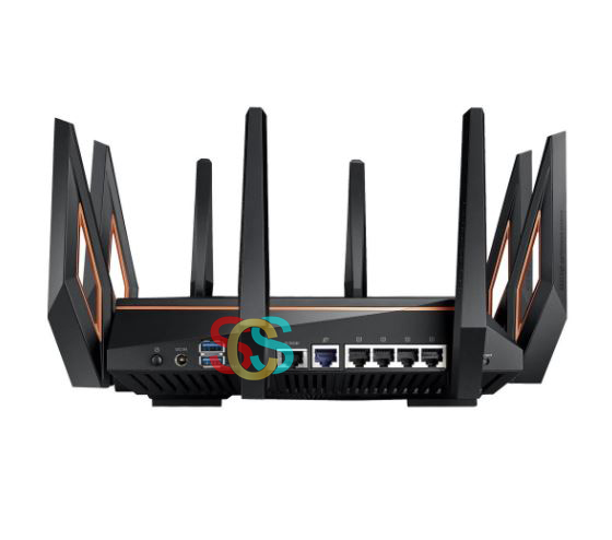 Asus GT-AX11000 AX11000 Mbps 3G/4G & Gigabit Tri-Band Wi-Fi Router