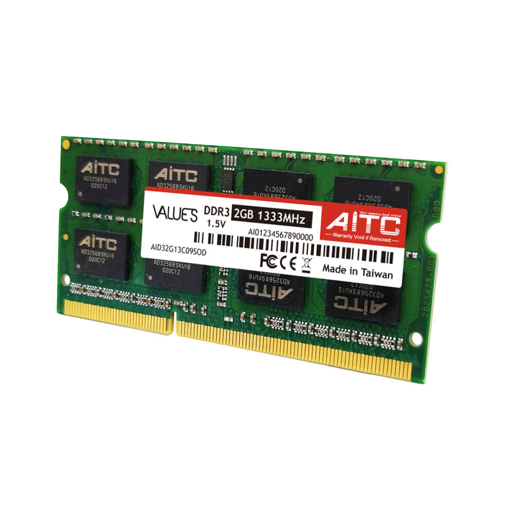 AITC DDR3 2GB 1333MHZ U-DIMM Desktop Ram