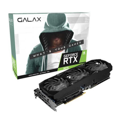 GALAX GeForce RTX 3070 SG (1-Click OC) 8GB GDDR6 Graphics Card